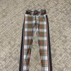 Goldsheep Leggings. Plaid. Size Medium. In excellent condition!